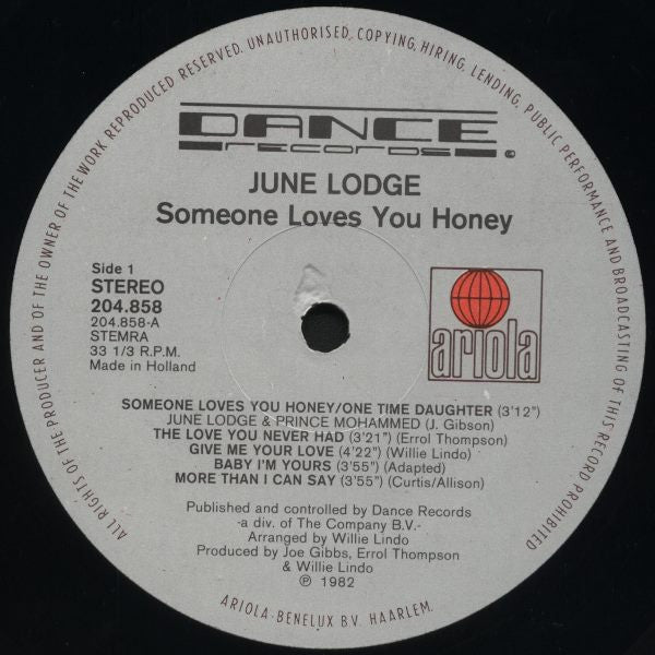 Someone Loves You Honey