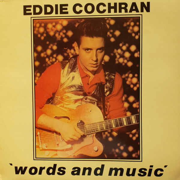 Master Release: Words And Music by Eddie Cochran