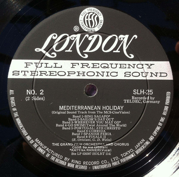 Mediterranean Holiday (Original Sound Track From MCS Cine Vision)