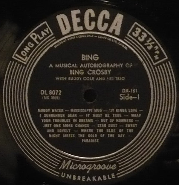 Bing: A Musical Autobiography