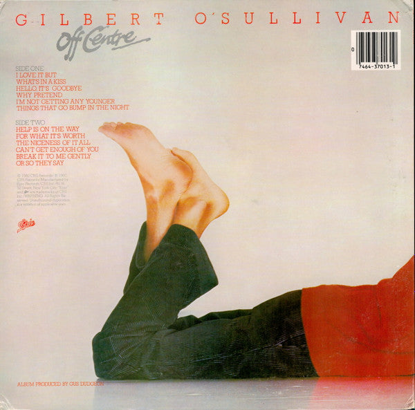 Release: Off Centre-Vinyl-US-1980-JE 37013-6214307