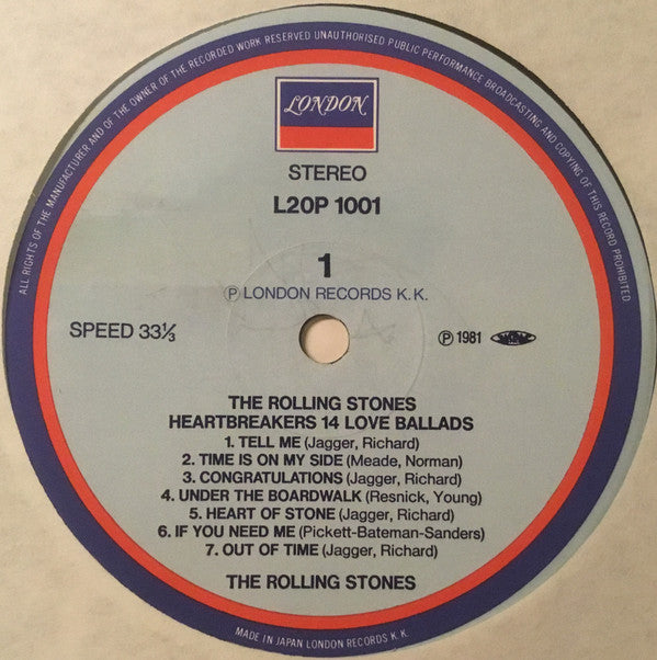 Heartbreakers 14 Love Ballads