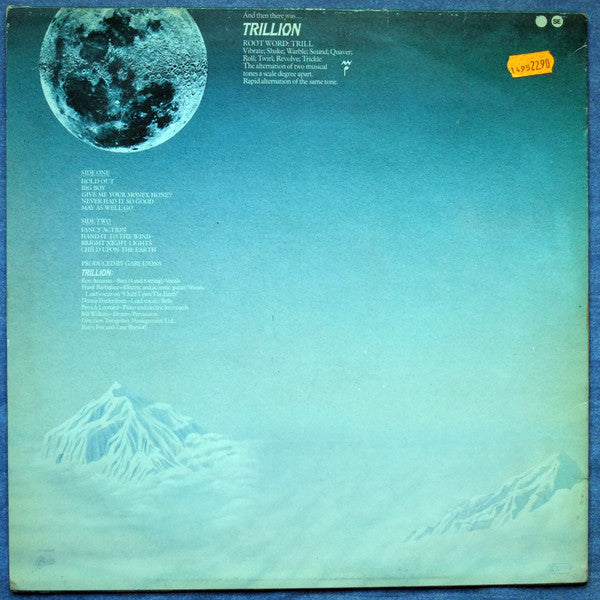 Release: Trillion-Vinyl-Europe-1978-EPC 83236, 83236-3306529