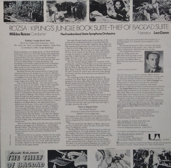 Rudyard Kipling's Jungle Book / The Thief Of Bagdad