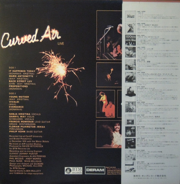 Curved Air Live