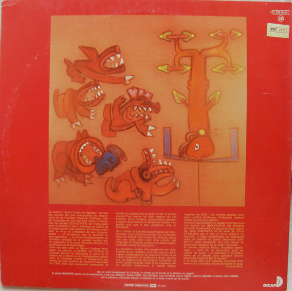 Release: Santa Maria De Iquique-Vinyl-France-1978-2C 068-14.578-7247157