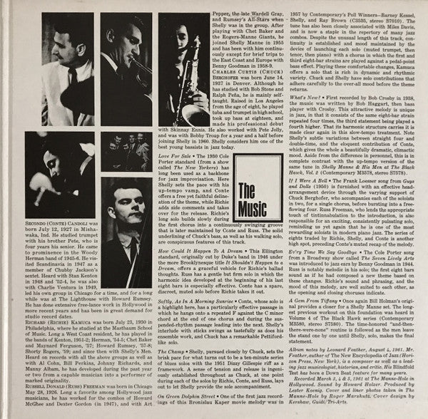 Live! Shelly Manne & His Men At The Manne Hole