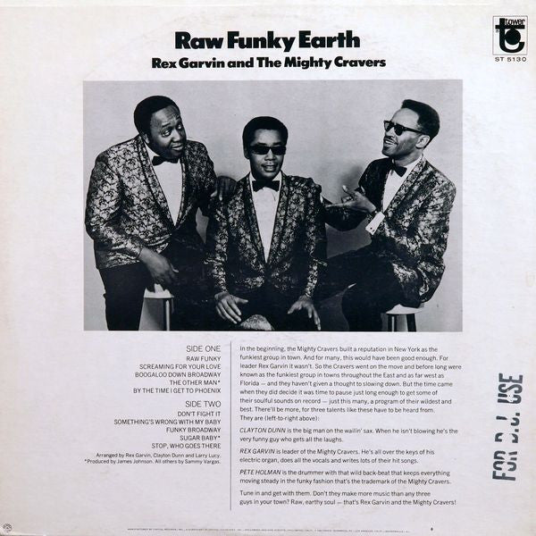 Release: Raw Funky Earth-Vinyl-US-1968-ST-5130-2145218