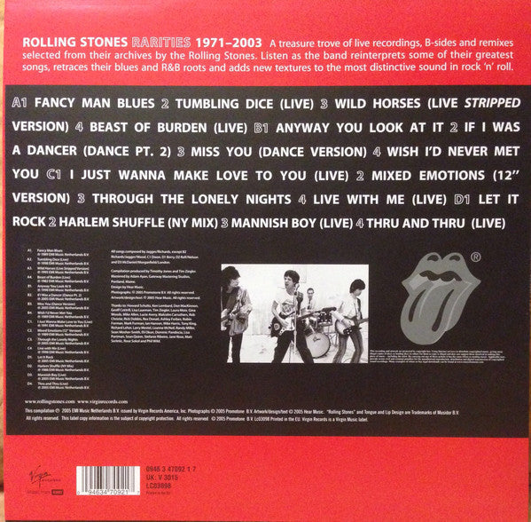 Master Release: Rarities 1971-2003 by The Rolling Stones