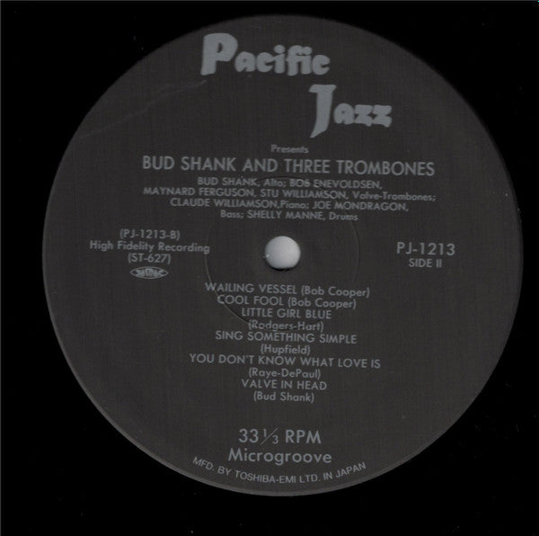 Strings & Trombones (The Saxophone Artistry Of Bud Shank)