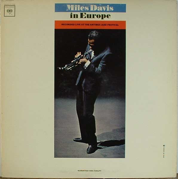 Release: Miles Davis In Europe-Vinyl-US-1964-CL 2183-2251033