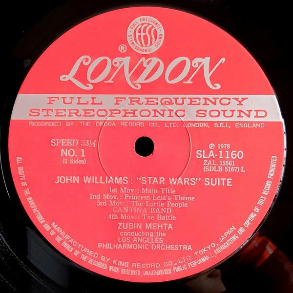 Suites From Star Wars And Close Encounters Of The Third Kind