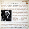 Charlie Christian - With The Benny Goodman Sextet And Orchestra (Vinyl, LP, Compilation, Reissue, Mono) Very Good (VG) / Very Good Plus (VG+)