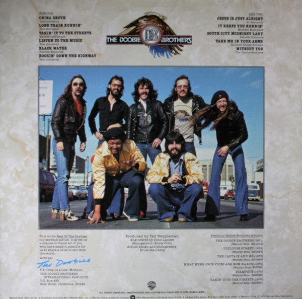Release: Best Of The Doobies-Vinyl-US-1979-BSK 3112-8878757