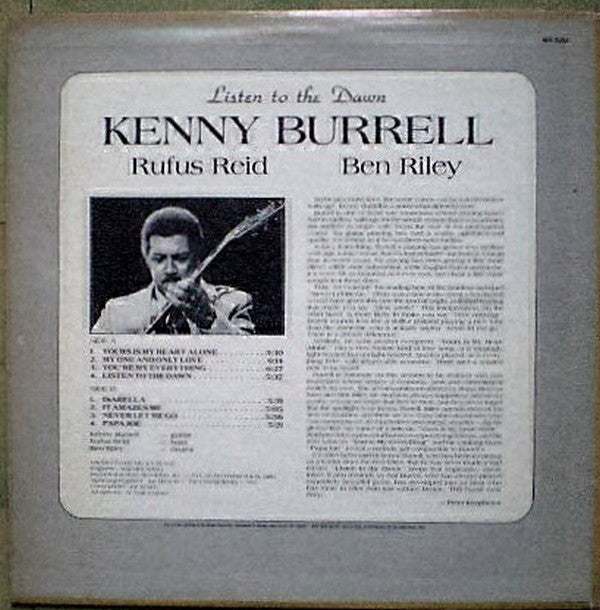 Release: Listen To The Dawn-Vinyl-US-1983-MR 5264-8247475