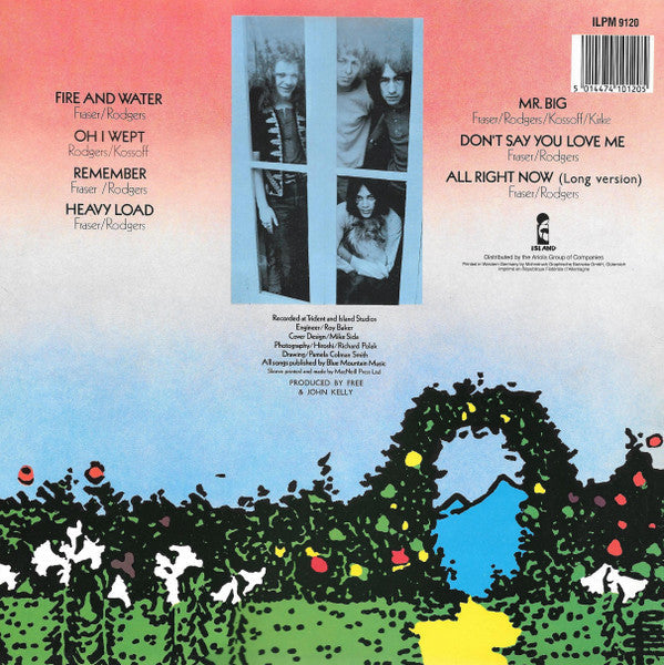 Release: Fire And Water-Vinyl-Europe-1986-ILPM 9120-5559088