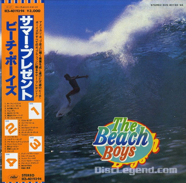 Release: The Beach Boys-Vinyl-Japan-1979-ECS-40193•94-4750463