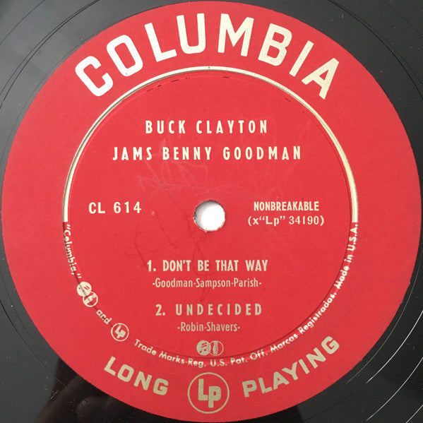 Buck Clayton Jams Benny Goodman