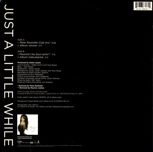 Master Release: Just A Little While by Janet Jackson