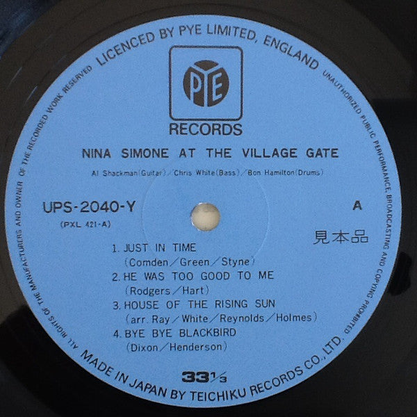 At The Village Gate - Nina Simone Collections Vol. 6