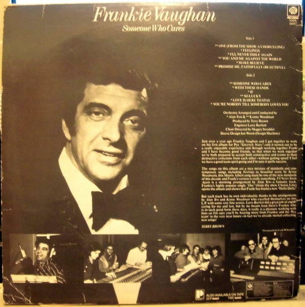Master Release: Someone Who Cares by Frankie Vaughan