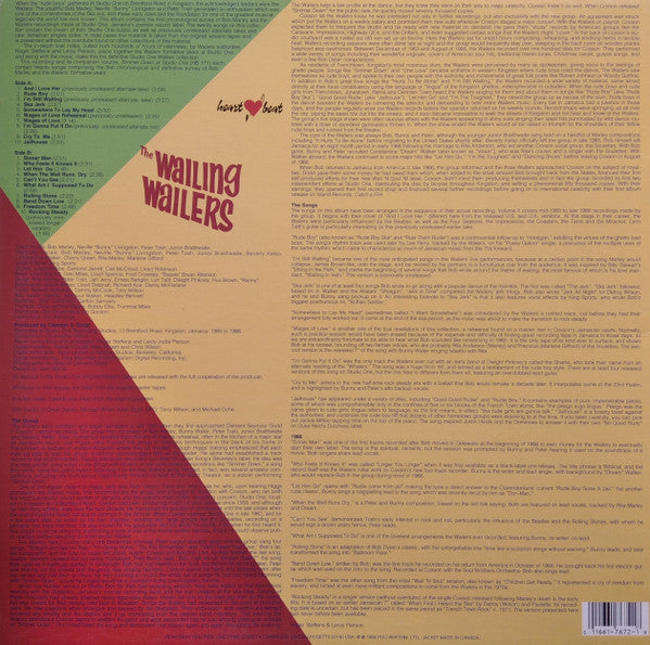 Master Release: The Wailing Wailers At Studio One by Bob Marley & The Wailers