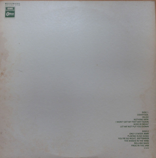 Release: Boo-Vinyl-Japan-1972-EOP-80886-9956756