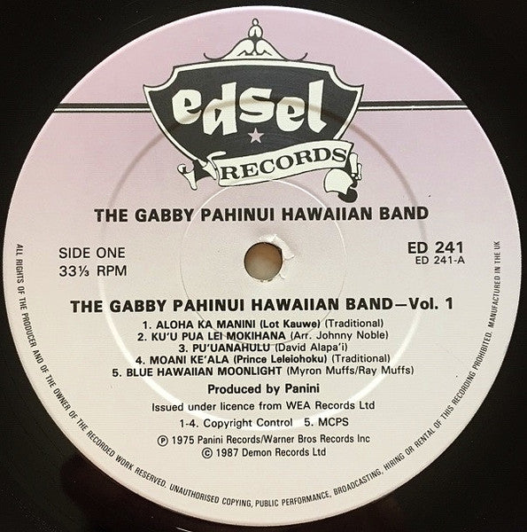 The Gabby Pahinui Hawaiian Band - Vol. 1