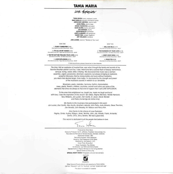 Release: Love Explosion-Vinyl-US-1984-CJP-230-2191364