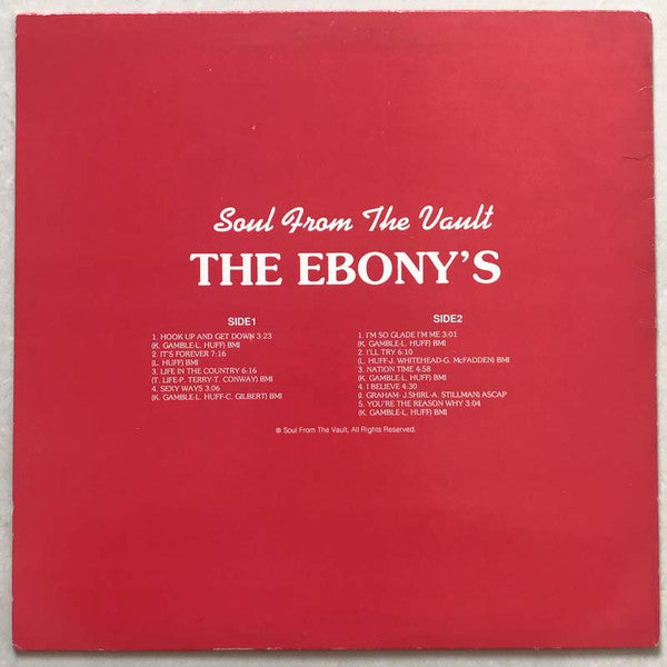 Release: The Ebonys-Vinyl-US-None-SFTV 1004-6465761