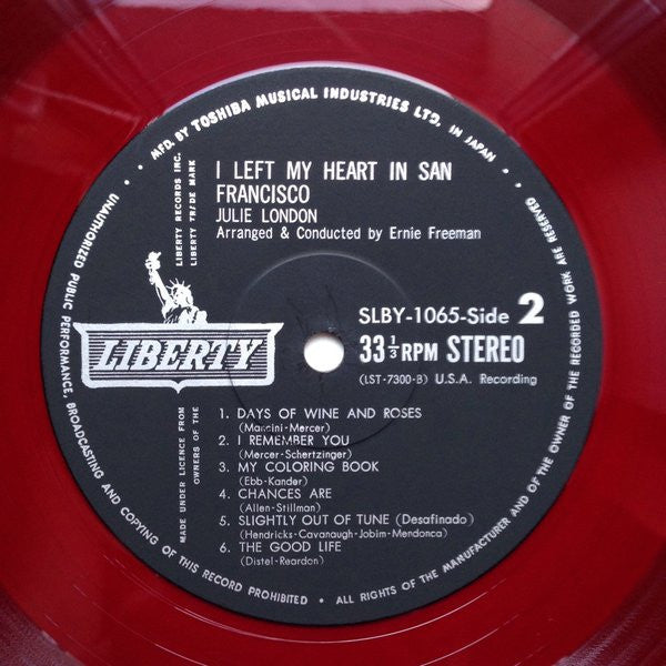 I Left My Heart In San Francisco
