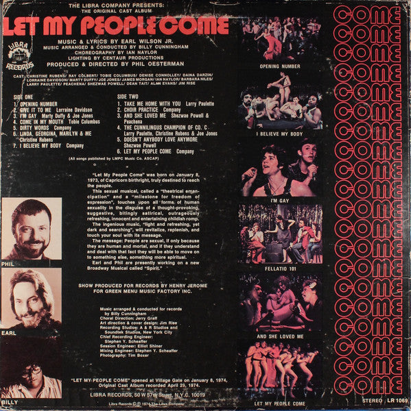 Master Release: Let My People Come: The Original Cast Album by Various