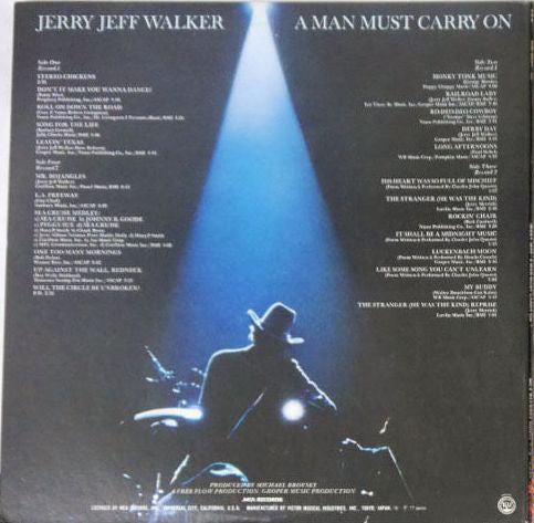 Master Release: A Man Must Carry On by Jerry Jeff Walker