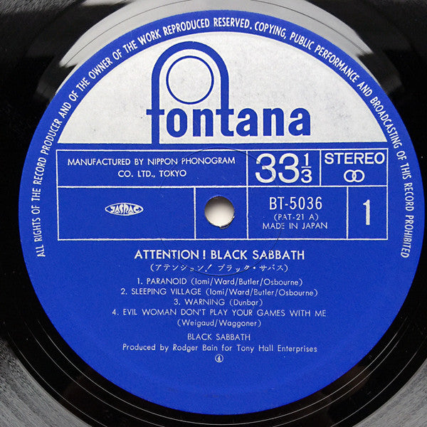 Attention! Black Sabbath