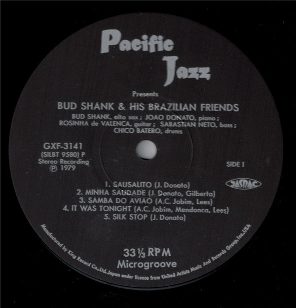 Bud Shank & His Brazilian Friends