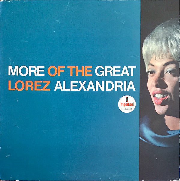 Master Release: More Of The Great Lorez Alexandria by Lorez Alexandria