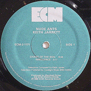 Nude Ants (Live At The Village Vanguard)