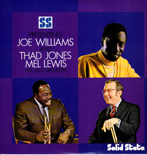 Presenting Joe Williams And Thad Jones • Mel Lewis, The Jazz Orchestra