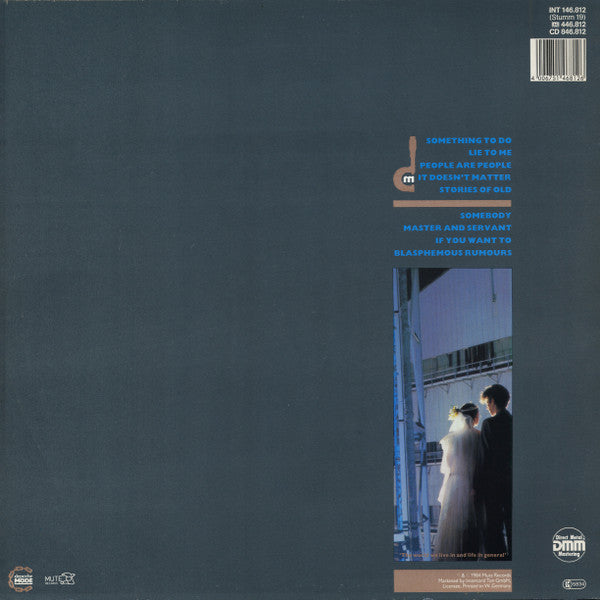 Release: Some Great Reward-Vinyl-Germany-1984-INT 146.812, Stumm 19-1074271