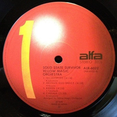 Solid State Survivor = ソリッド・ステイト・サヴァイヴァー