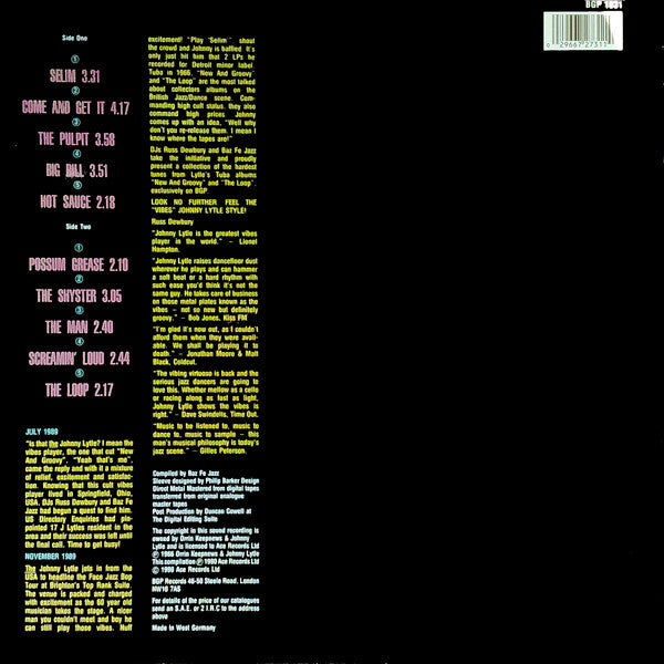 Release: Unknown Release-Vinyl-UK-1990-BGP 1031-2094247