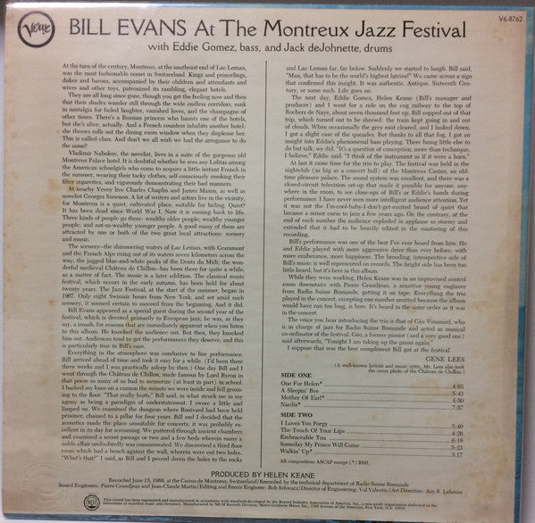 Release: At The Montreux Jazz Festival-Vinyl-US-1968-V6/8762-9386253
