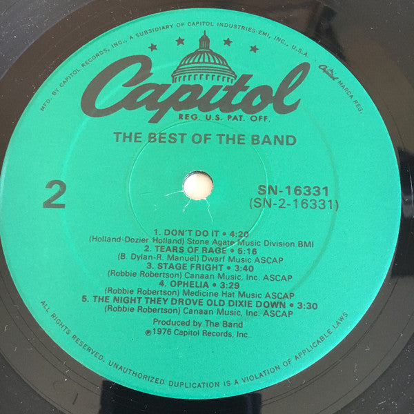 The Best Of The Band