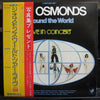 The Osmonds - Around The World - Live In Concert (2xVinyl, LP, Album) Very Good (VG) / Very Good Plus (VG+)