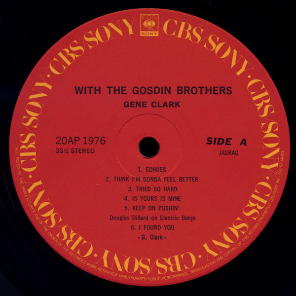 Gene Clark With The Gosdin Brothers