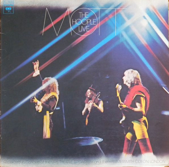 Release: Mott The Hoople Live-Vinyl-US-1974-PC 33282-1459223