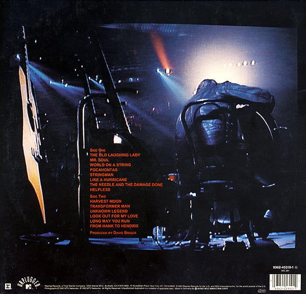 Master Release: Unplugged by Neil Young