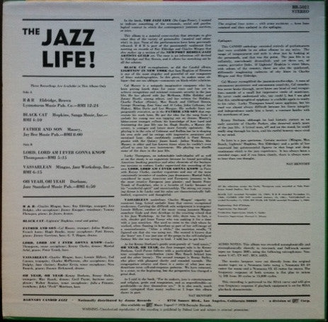 Release: The Jazz Life!-Vinyl-US-1978-BR-5021-2606462