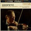 Jascha Heifetz - Violin Concerto (Vinyl, LP, Stereo) Very Good Plus (VG+) / Good (G)