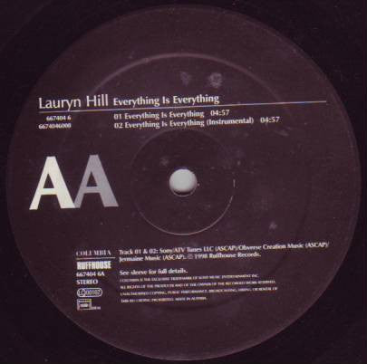 Release: Everything Is Everything-Vinyl-Europe-1999-667404 6-2236445